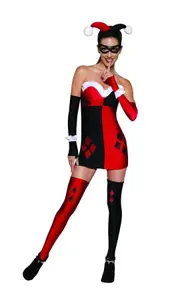 Harley Quinn Secret Wishes Costume for Adults - DC Comics