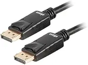Akasa DisplayPort to Disport 8K 60Hz v1.4 Cable - Black, 2 Meter