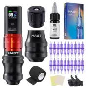 Mast Tattoo Fold 2 Pro RCA or Wireless Model with 2 Unique Replaceable Large Han