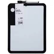 Keji 216 x 279mm Mini Whiteboard Black