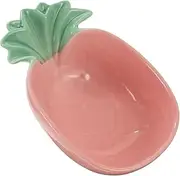 FUTUREORYY Pet Feeding Bowl Pet Puppy Food Bowl Dog Feeder Ceramics Pink