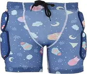 KOSDFOGE Kids Protection Hip EVA Padded Children Hip Guard Pad, Protective Gear for Girls & BOR Skiing Skating Roller Skating