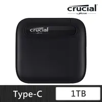 在飛比找momo購物網優惠-【Crucial 美光】X6 1TB Type-C USB 