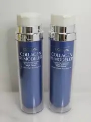 L'OREAL COLLAGEN REMODELER CONTOURING MOISTURIZER NIGHT LOTION 1.7 OZ SET OF 2