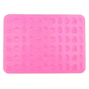 66 HolesCandy Fudge Silicone Mold Mini Chocolate Ice Cube Tray Fruit Mold