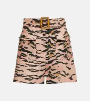 [Zimmermann] Zimmermann Matchmaker Safari printed linen shorts AU 8 multicoloured