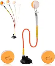 Table Tennis Trainer, Ping Pong Table Tennis Trainer, Fixed Rapid Rebound Ball Clip Training Machine, PVC Adjustable Table Tennis Ball, Suction Training Ball Trainer, for Table Tennis Training