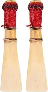 JinGuoZiLP Bassoon Reeds, 2Pcs Material Blue/Red Bassoon Reeds Medium with Storage for Case/Tube Instrument Bassoon Accessorie