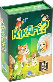 Blue Orange - Kikafé - Card Game for Speed, Memory and Mood with Animals - Multiplayer - Fun and Fun Game in The Family with Children - from 6 Years