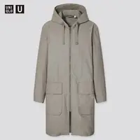 在飛比找蝦皮購物優惠-全新正品 Uniqlo 男裝 連帽大衣 大衣 外套 真品