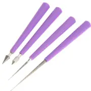 2 Set Diamond Hole Enlarger Tool Set Tipped Reaming File Reamer