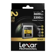Lexar Professional GOLD CFexpress 4.0 Type B Card Capacity: 2TB