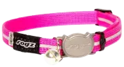 Rogz Alleycat Safety Release Collar Pink Sml