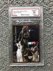 LeBron James 2001 Sports Card Investor #5 Rookie Card BSG Gem Mint 10