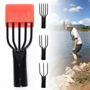Fish Spear Frog Spear Barbed Stainless Steel 3/4/5 Prong Tine Fishing Harpoons