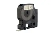 Compatible Dymo SD45010 12mm Tapes Black Text on Clear Labels