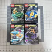Lego 2001 Racers Set Of 4 Cars New Sealed 4567 4568 4571 4572