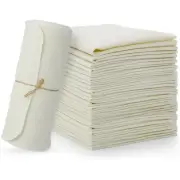 meekoo 40 Pcs Reusable Paper Towels Washable Paperless Paper Towels Highly Ab...