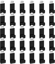 Record Display Shelf, Vinyl Record Wall Mount Holder No Screws, 30pcs Clear Acrylic LP Hangers for Decoration, Magazines, CDs Display, Album Covers, KJV0EP5B6QOQFI8C5