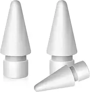 Replacement Tips for Apple Pencil Pro/USB-C/1st & 2nd Generation by MMOBIEL, 3 Pack, Pencil Tips Replacement for Apple iPad Pro/Air/Mini - High Sensitive & Wear-Resistant - iPencil Nibs