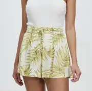 BNWT RRP $70 Rip Curl Palm Shorts Size XL viscose Elastic Stretch Waist