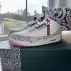 Nike Air Jordan 3 Retro Wings HM6993-100 White Fire Red Green Size 11.5
