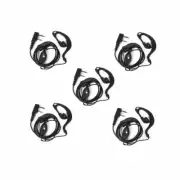 5X 2PIN HEADSET EARPIECE MIC FOR BAOFENG UV-5R UV-82 BF-888S RADIO WALKIE TALKIE
