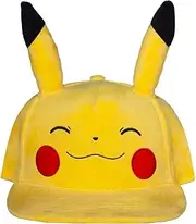 [Difuzed] Pokemon Smiling Pikachu Novelty Baseball Cap One Size