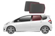 Genuine SNAPSHADES Car Rear Window Shades for Honda Jazz/Fit Hatchback 2nd Ge...
