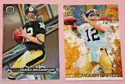 TERRY BRADSHAW (2) 2023 TOPPS COMPOSITE RESURGENCE & MODERN ARTISTS #79&MA-23