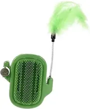 Cat Scratcher Wall Corner Cat Scratcher Practical Pet Accessory Pet Supply Wall Corner Massage Comb Kitten Self Grooming Tools Kitten Scratching Green Pp
