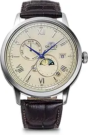 [ORIENT] Bambino Sun & Moon Automatic Watch Mechanical Automatic RN-AK0803Y Men's Ivory, Ivory, Classic