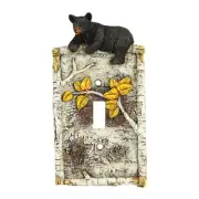 Rivers Edge Products Toggle Light Switch Cover Plate, 1-Gang Switch, With