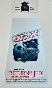 Atari 2600 Replacement Label - Parker Bros - Star Wars - Death Star Battle