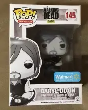 FUNKO VINYL POP #145 Daryl Dixon THE WALKING DEAD FIGURE New NIP Walmart