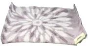 Bacova Ashley Floral 100% Cotton Tufted 21" x 34" Bath Rug - Light Purple