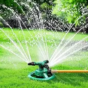 Garden Sprinkler, Water Sprinkler for Lawn, 360 Degree Rotating, Lawn Sprinkler for Yard Large Area, Gardening Watering System