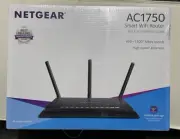Netgear AC1750 R6400-100NAS 1300 Mbps 4-Port, Dual Band WiFi, NEW SEALED