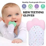 Silicone Baby Teether Teething Bite Mitten Glove Safe BPA Free Chew Dummy Toy