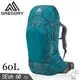 GREGORY 美國 60L DEVA 60 S 登山背包《安地卡綠》91622/雙肩背包/後背包/ (7折)