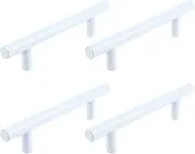 Pastlla 4pcs Cabinet Pull Modern Kitchen Handle Drawer Pulls T Bar Handles Furniture Hardware for Dresser Cupboard Drawer 96mm/3.78in