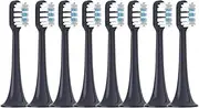 NWHEJIRM 4/8PCS Replacement Brush Heads， Compatible For XIAOMI MIJIA T700 Electric Toothbrush Bristle With Caps Sealed Pack(8 PCS WHITE)