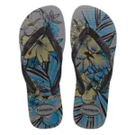 HAVAIANAS 哈瓦士 巴西人字拖 男款 ALOHA 灰 涼鞋 拖鞋 夾腳拖 海灘鞋＊JC小舖＊