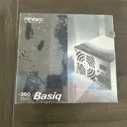 Antec Basiq 350 watt power supply BP350 NEW SEALED