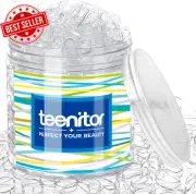 Clear Elastic Hair Bands, 2000Pcs Mini Hair Rubber Bands with a Box, Soft Hair E