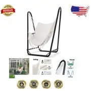 U-Type Stand Hammock Chair – Sturdy Swing for Elegant Indoor and Outdoor Spaces