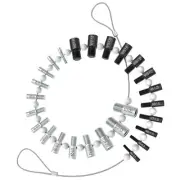 Cke 26 Gauge Nut And Bolt Thread Checker Inch And Metric Portable Tool