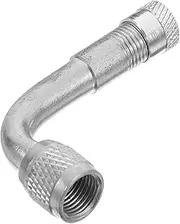 Stainless Steel Tire Valve Adapter Degree Extension Kit for Vehicle Use