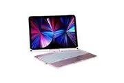Smart Touchpad Keyboard Rotatable Wireless Backlit and Swivel Protective Cover For iPad Pro 12.9 inch Pink