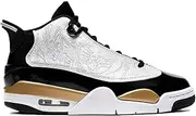 [Jordan] Kid's Shoes Nike Dub Zero (GS) 311047-005, Black/White/Gold, 6 Big Kid